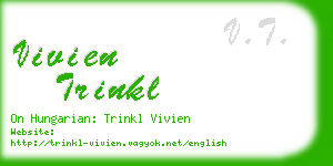 vivien trinkl business card